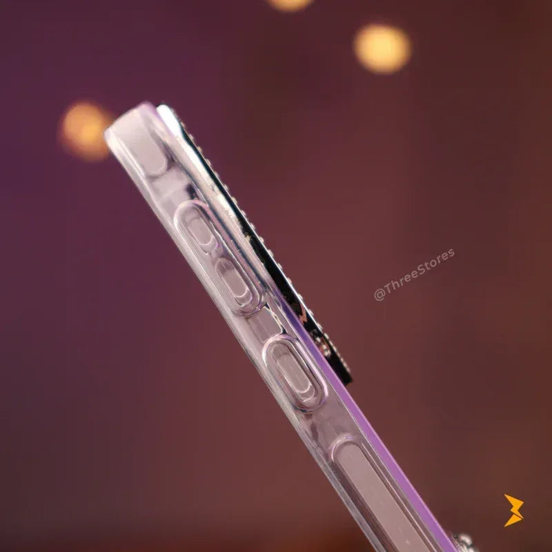 Diamond Heart Snake Case Samsung A56 - Three