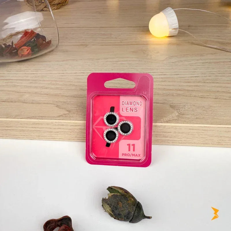 Diamond Lens Protector iPhone 11 Pro Max - Three