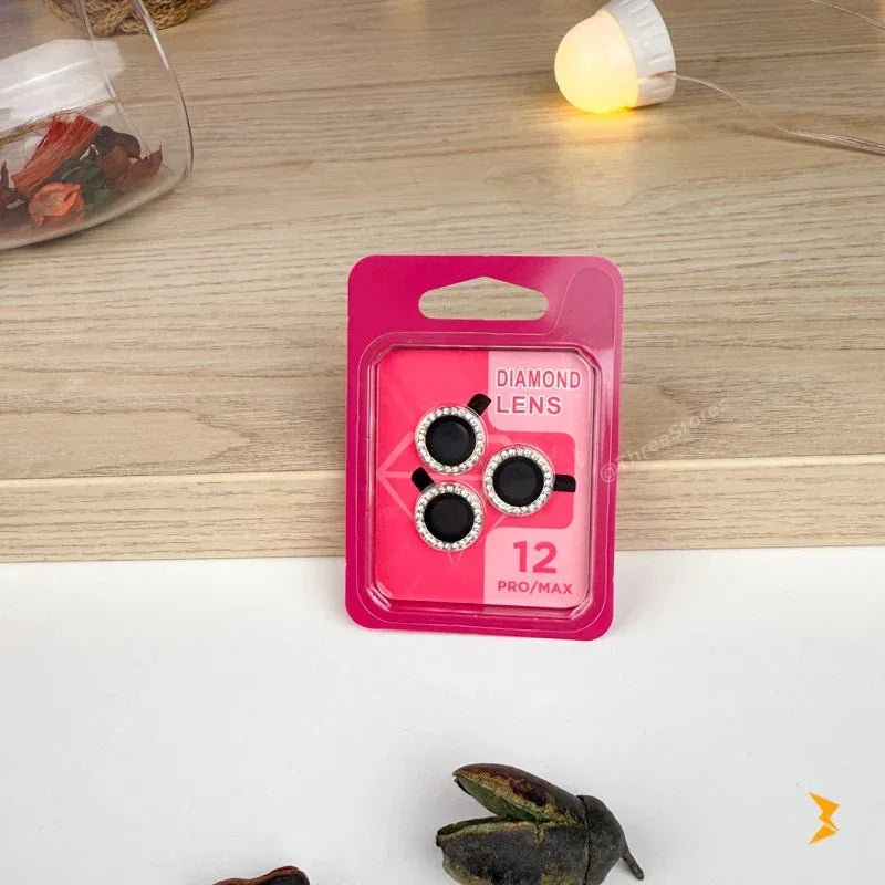 Diamond Lens Protector iPhone 12 Pro Max - Three