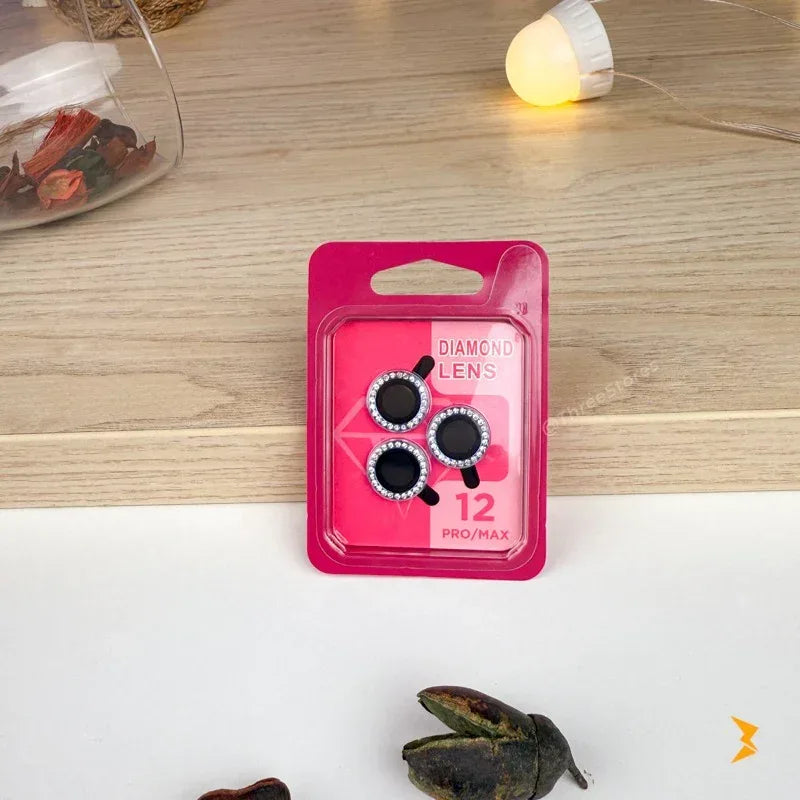 Diamond Lens Protector iPhone 12 Pro Max - Three