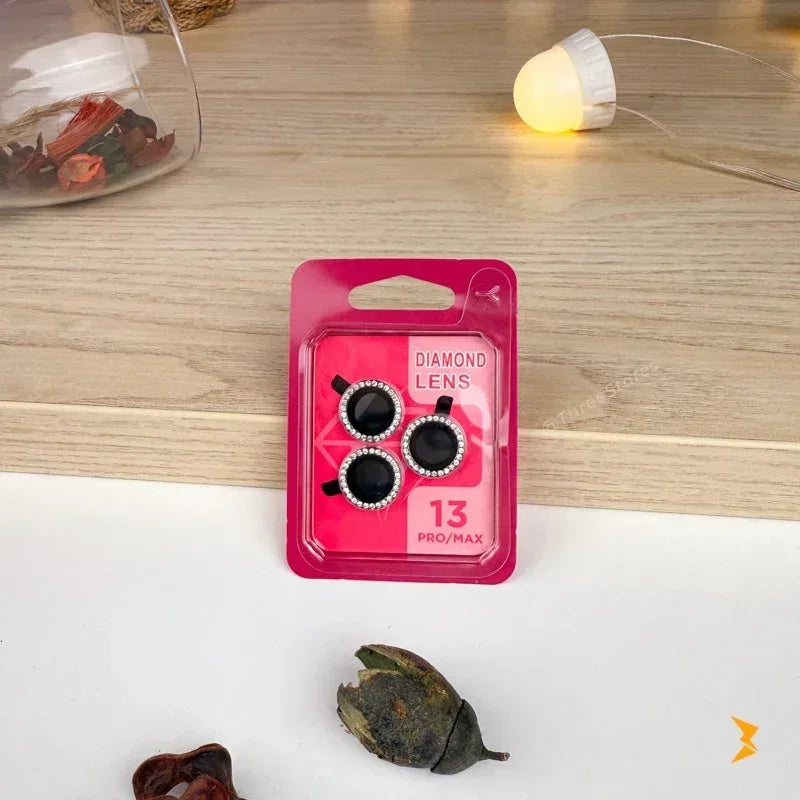 Diamond Lens Protector iPhone 13 Pro Max - Three