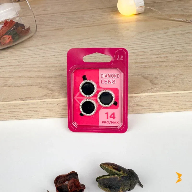 Diamond Lens Protector iPhone 14 Pro Max - Three