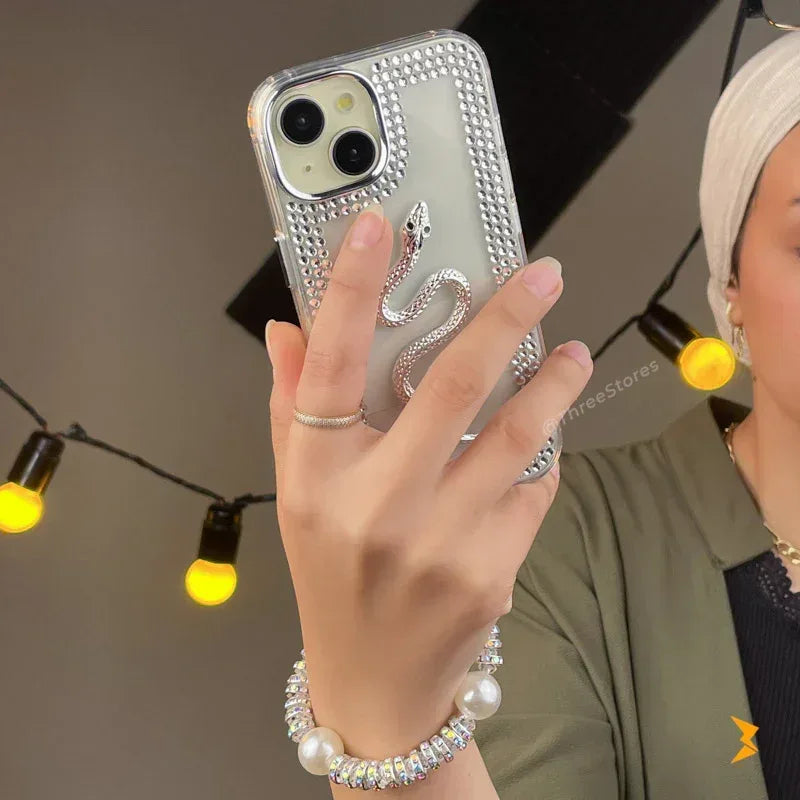 Diamond Snake Case iPhone 13/14/15 - Three