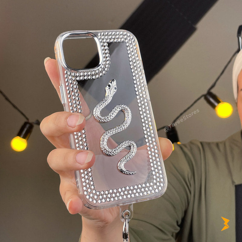 Diamond Snake Case iPhone 13/14/15