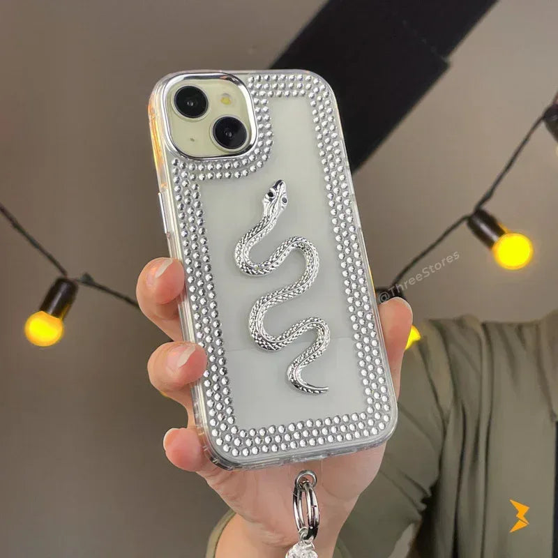 Diamond Snake Case iPhone 13/14/15 - Three