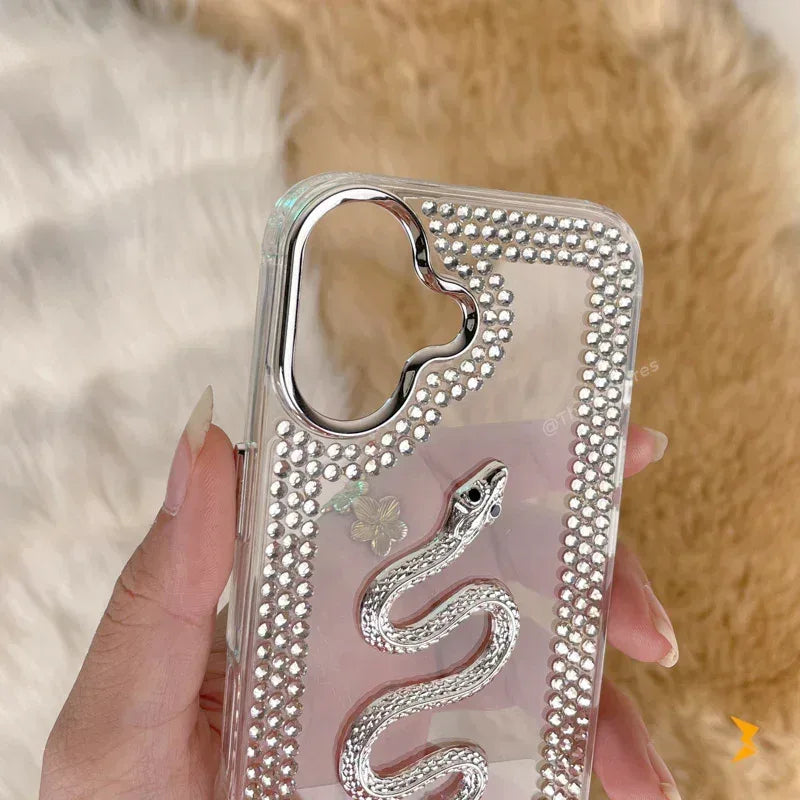 Diamond Snake Case iPhone 16 - Three