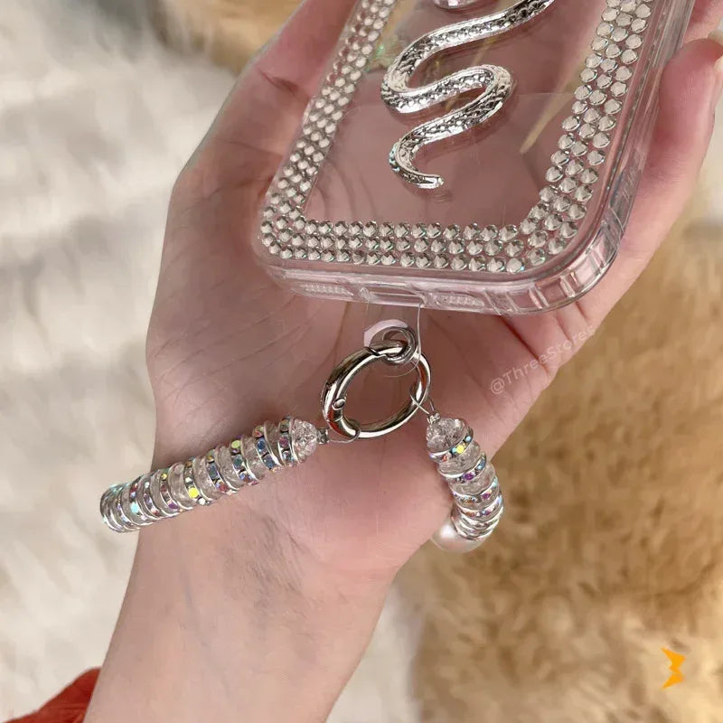 Diamond Snake Case iPhone 16 - Three