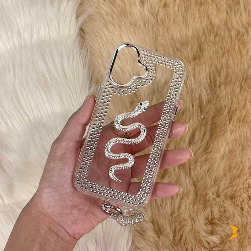 Diamond Snake Case iPhone 16 - Three