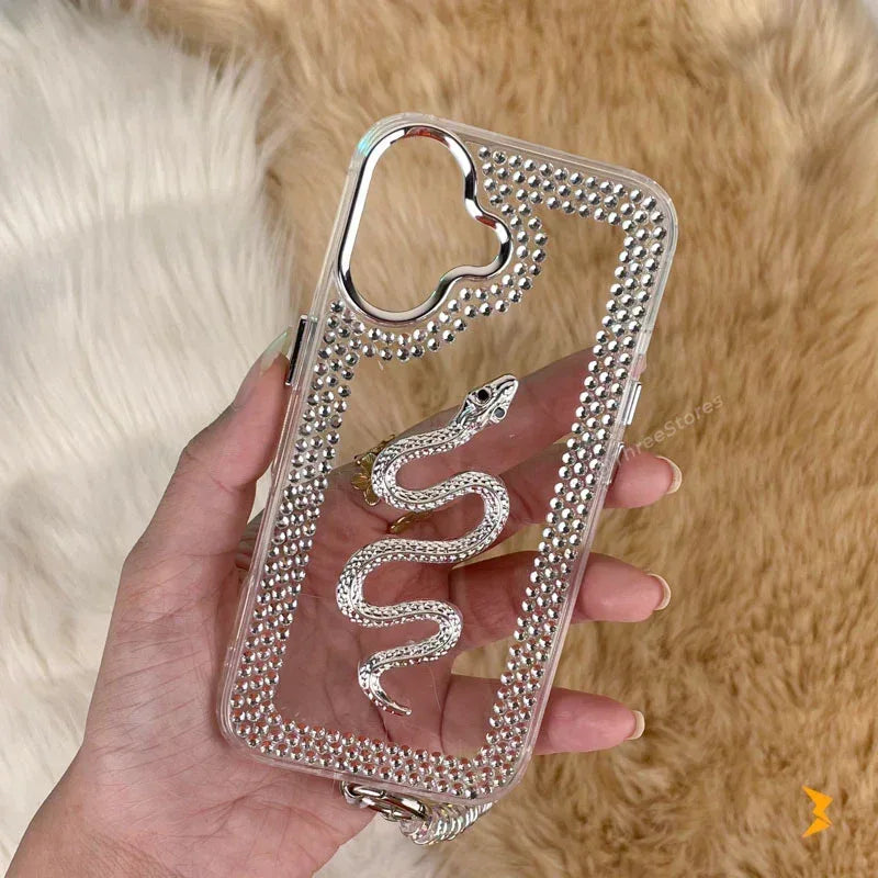 Diamond Snake Case iPhone 16 - Three