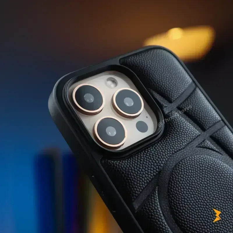 Dolod Bullon Leather Magsafe Case iPhone 16 Pro Max - Three