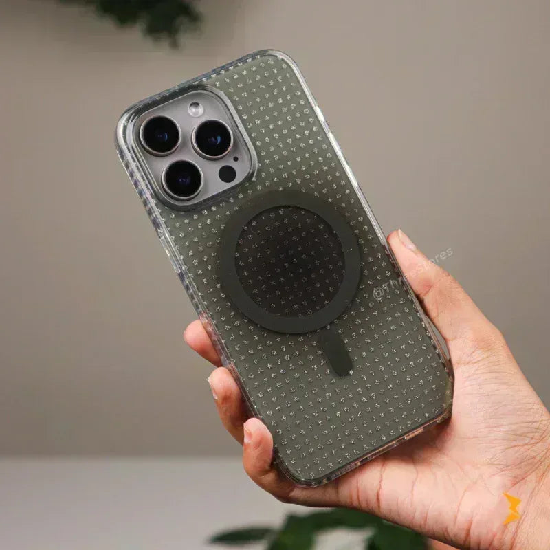 Dotted Gem Magsafe Case iPhone 16 Pro Max - Three