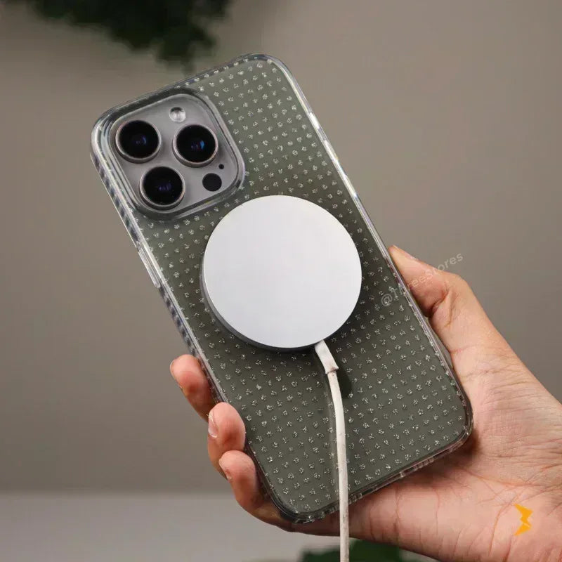 Dotted Gem Magsafe Case iPhone 16 Pro Max - Three