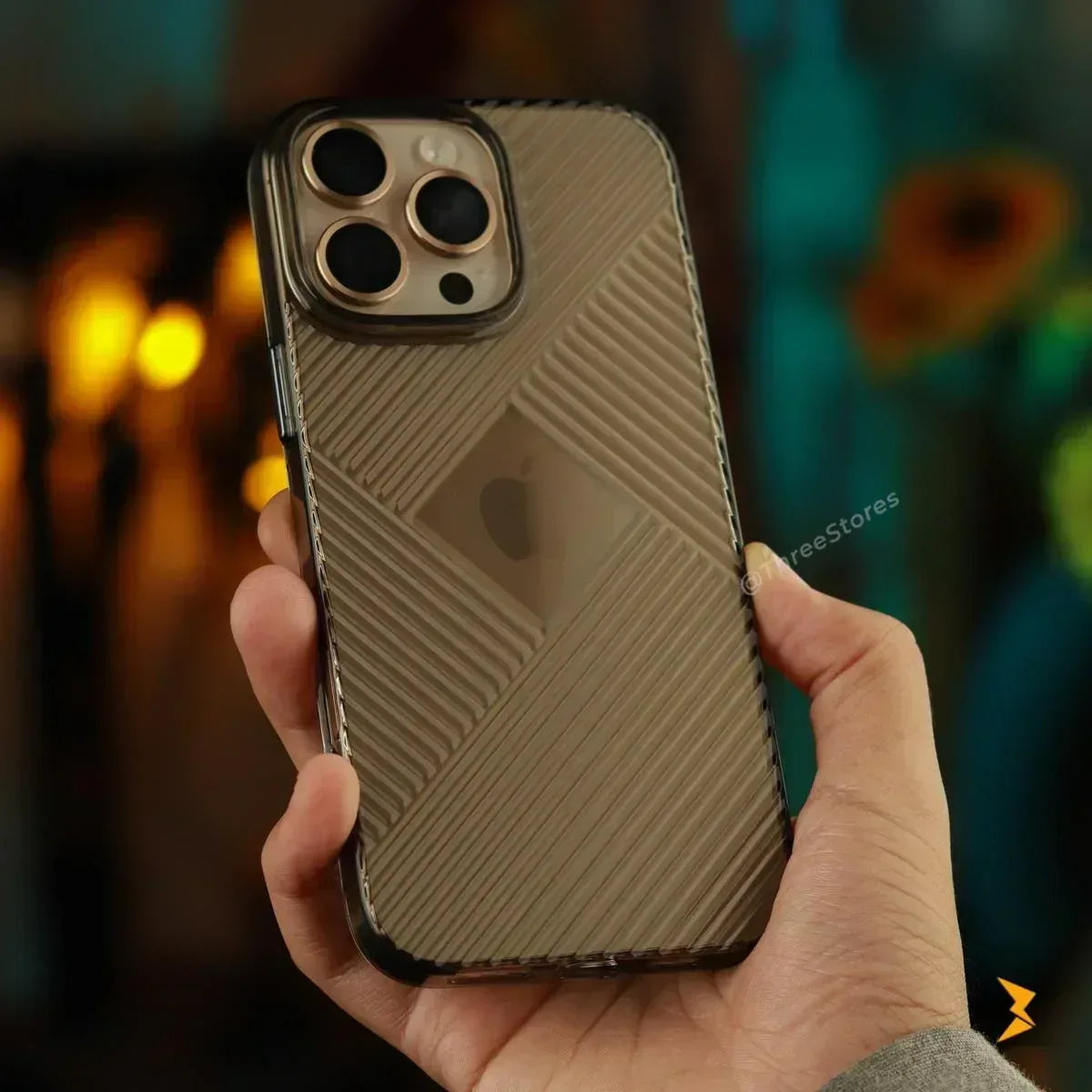 Dulero Crystal Case iPhone 16 Pro Max - Three