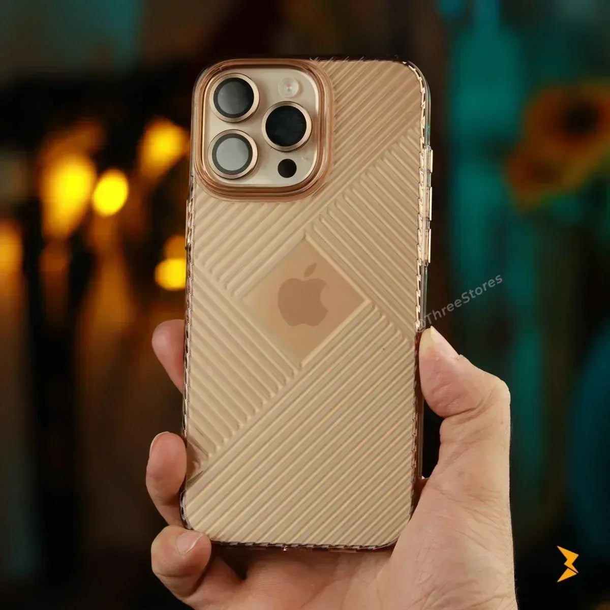 Dulero Crystal Case iPhone 16 Pro Max - Three