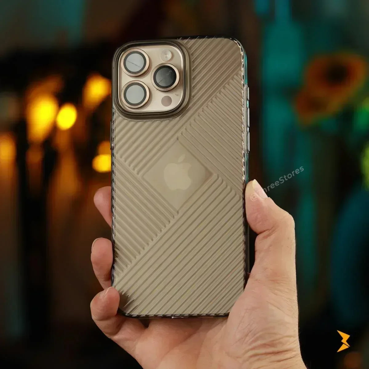 Dulero Crystal Case iPhone 16 Pro Max - Three