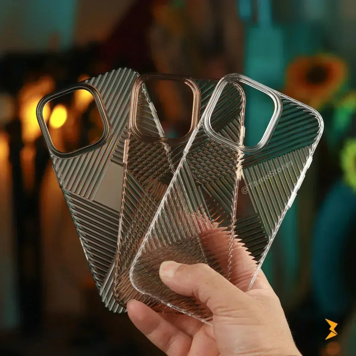 Dulero Crystal Case iPhone 16 Pro Max - Three