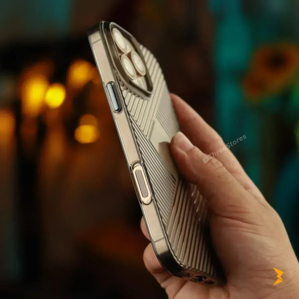 Dulero Crystal Case iPhone 16 Pro Max - Three