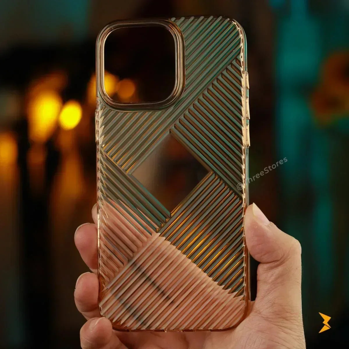 Dulero Crystal Case iPhone 16 Pro Max - Three