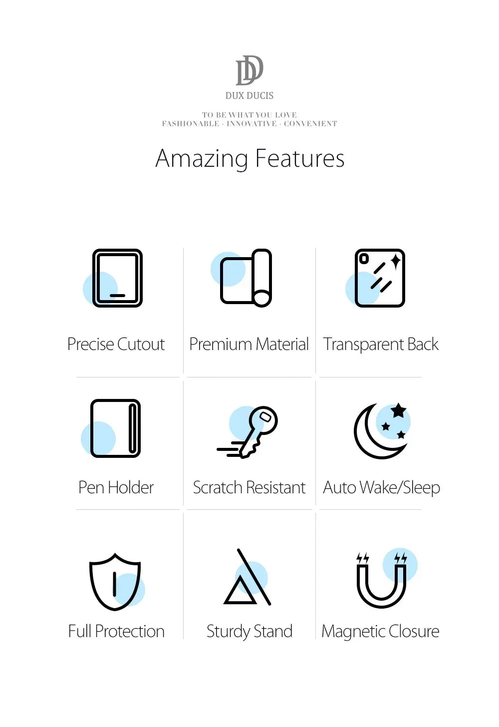 Dux Ducis Toby Series Case for iPad Pro 11 (2018/2020/2021/2022) (With Apple Pencil Holder & Auto Sleep Wake) - Three