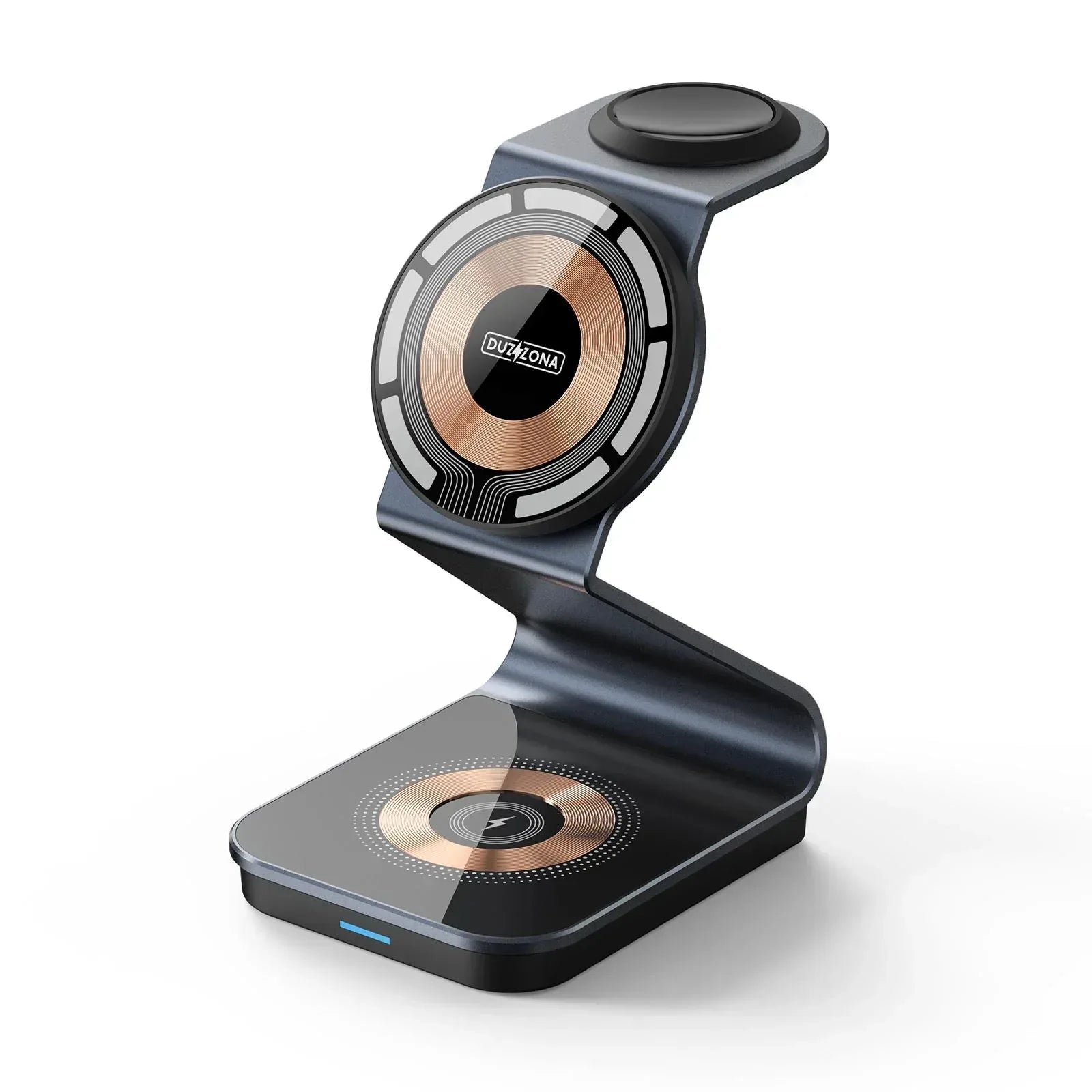 Duzzona 3 in 1 Transparent Wireless Charger Stand W15 - Three