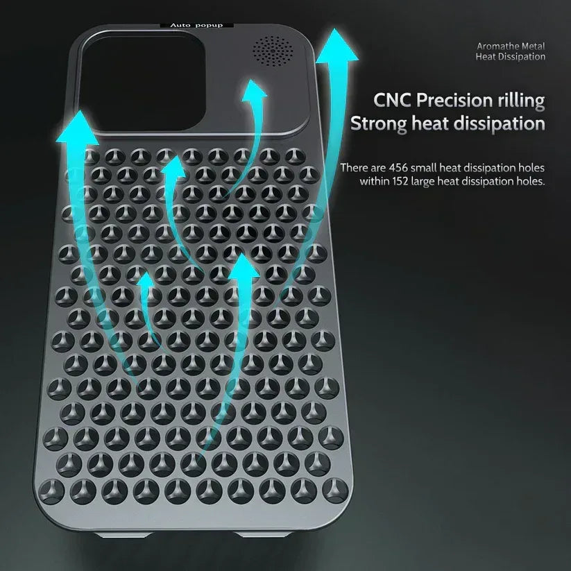 Dyong Metal Diffuser Case iPhone 16 Pro Max - Three