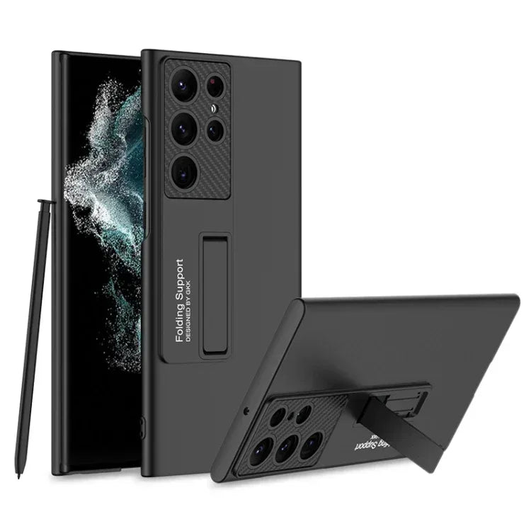GKK Ultra-thin Case with Holder Samsung S22 Ultra - Three