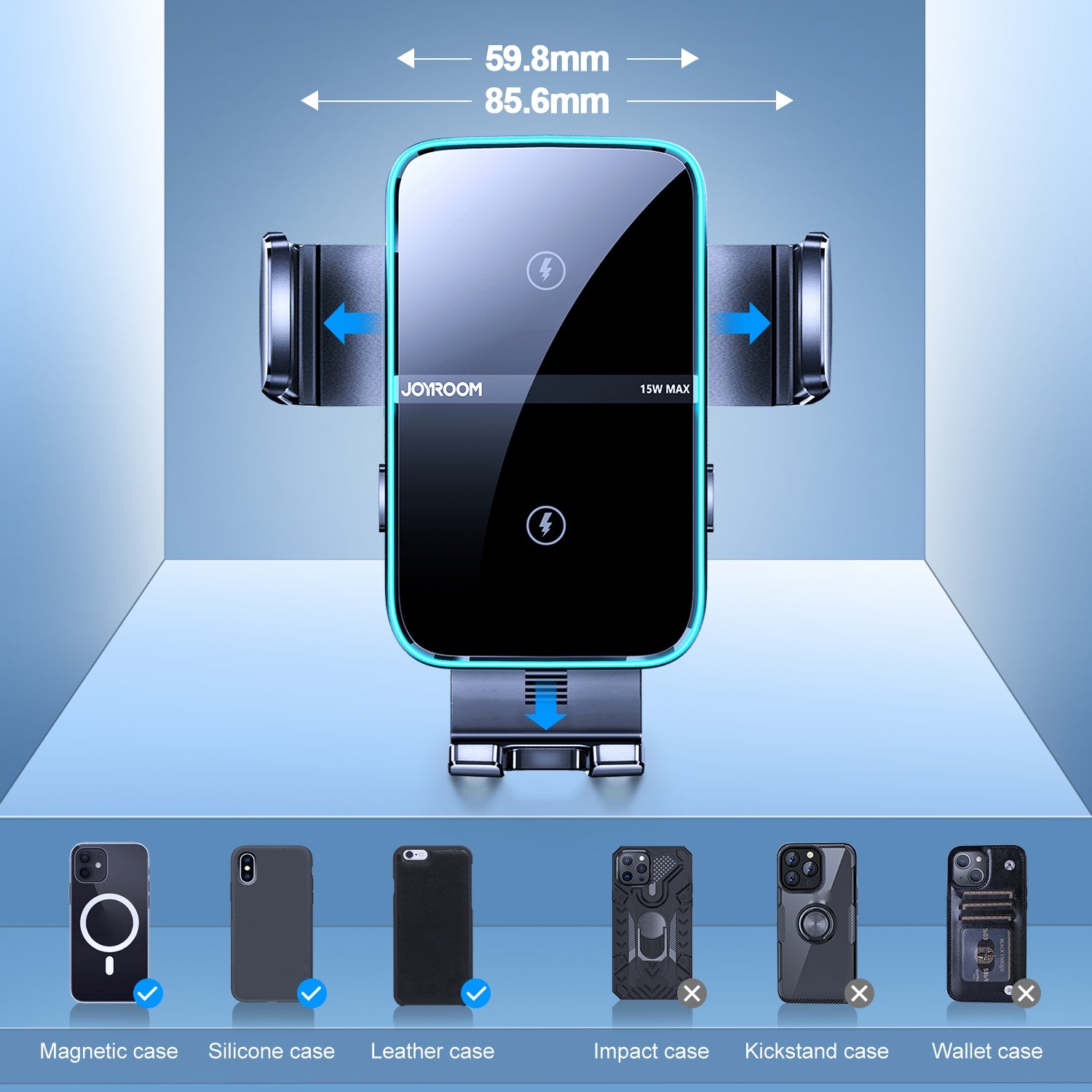 joyroom wireless car charger