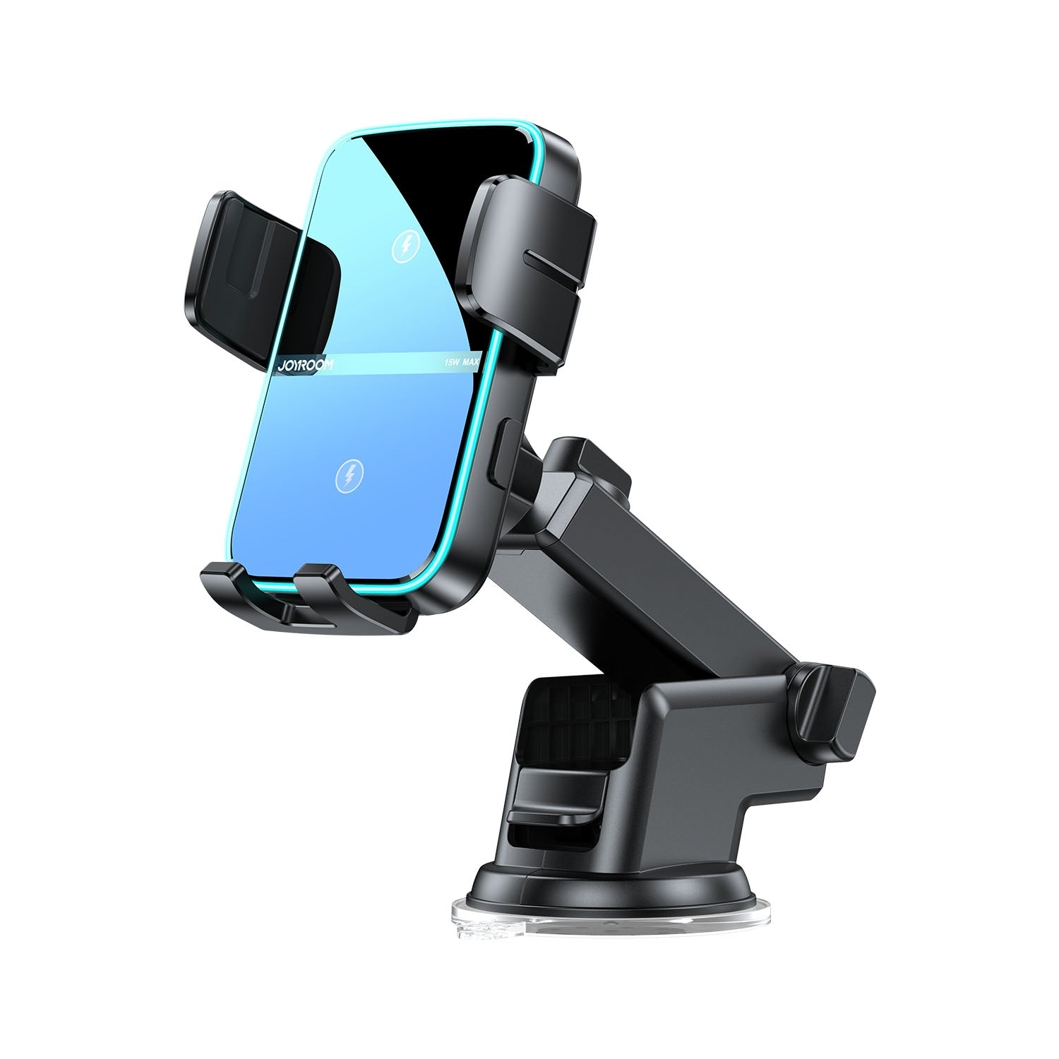 Joyroom Dual-Coil Wireless Car Charger Holder Stand JR-ZS246