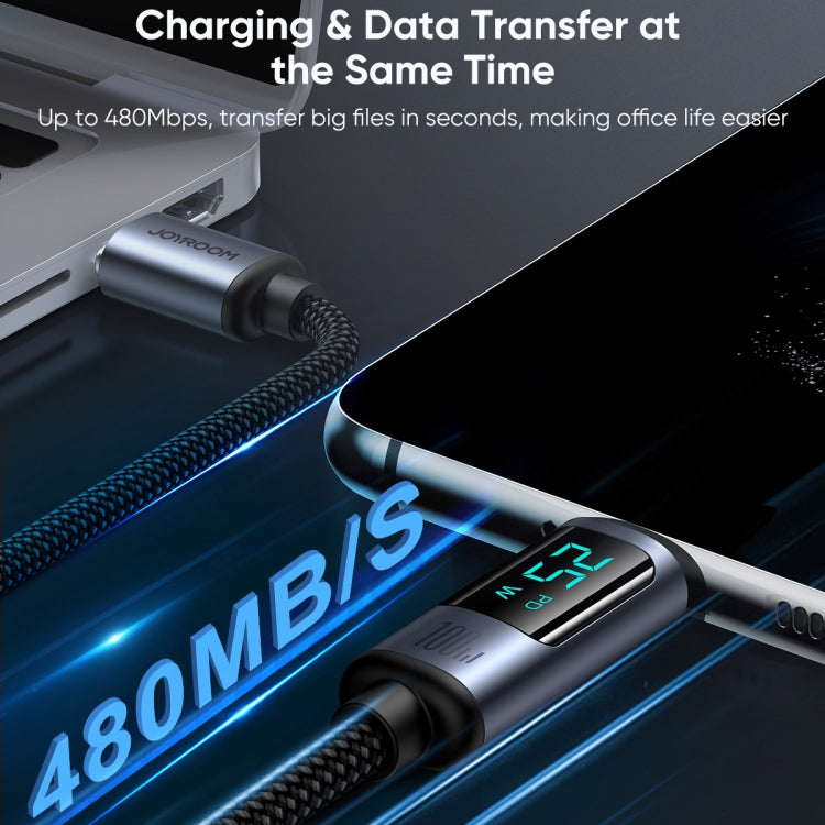 Joyroom 100W Digital Display Type-C To Type-C Cable S-CCA16