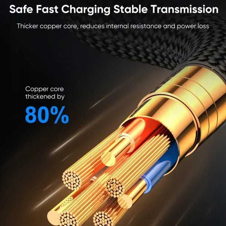 Joyroom 20W Digital Display Type-C to Lightning Cable S-CLA16 - Three