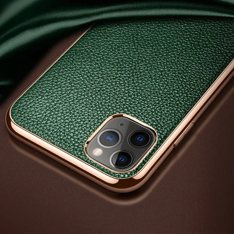 Sulada Enjoyment Leather Case iPhone 12 Pro Max - Three