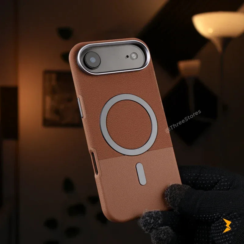EWN Leather Magsafe Case iPhone 17 Air - Three