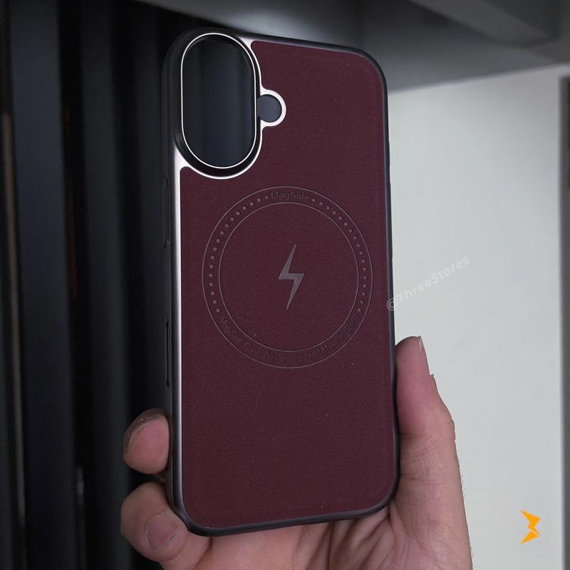 Electricity Magsafe Leather Case iPhone 16