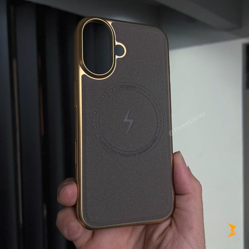 Electricity Magsafe Leather Case iPhone 16