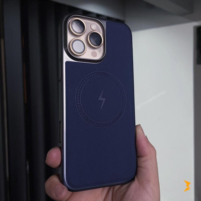 Electricity Magsafe Leather Case iPhone 16 Pro Max