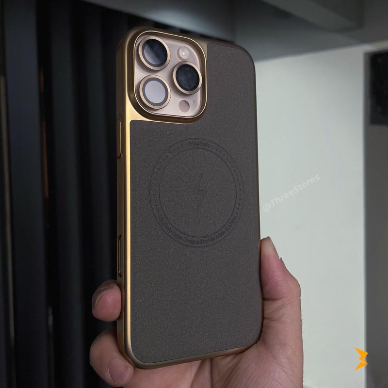 Electricity Magsafe Leather Case iPhone 16 Pro Max