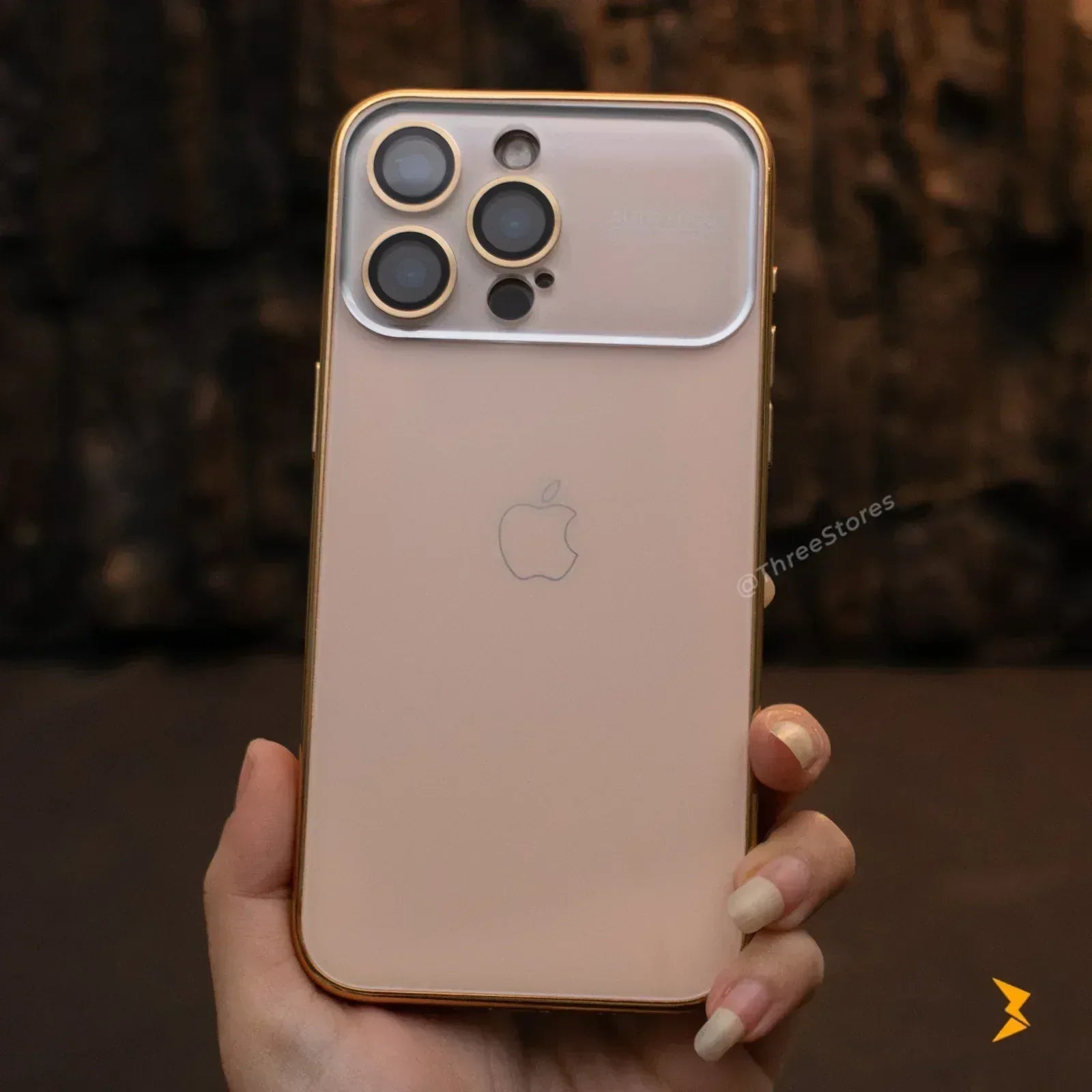 Engraved Laser Case iPhone 11 Pro Max - Three