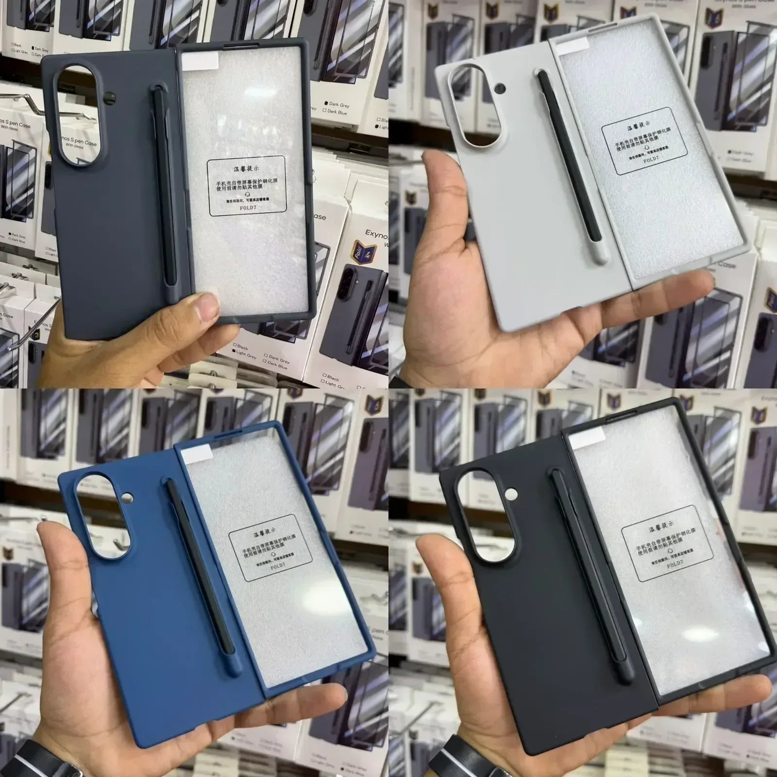 Exyons S-Pen Case Samsung Z Fold 7 - Three