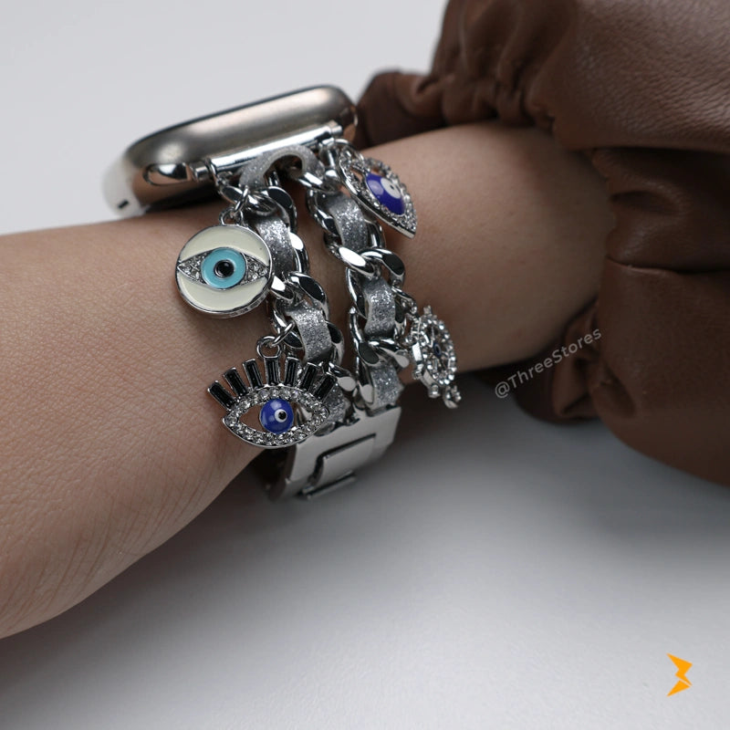 Eye Metal Watch Band