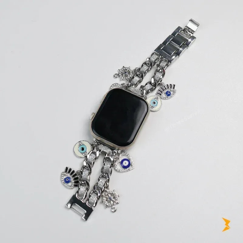 Eye Metal Watch Band - Three