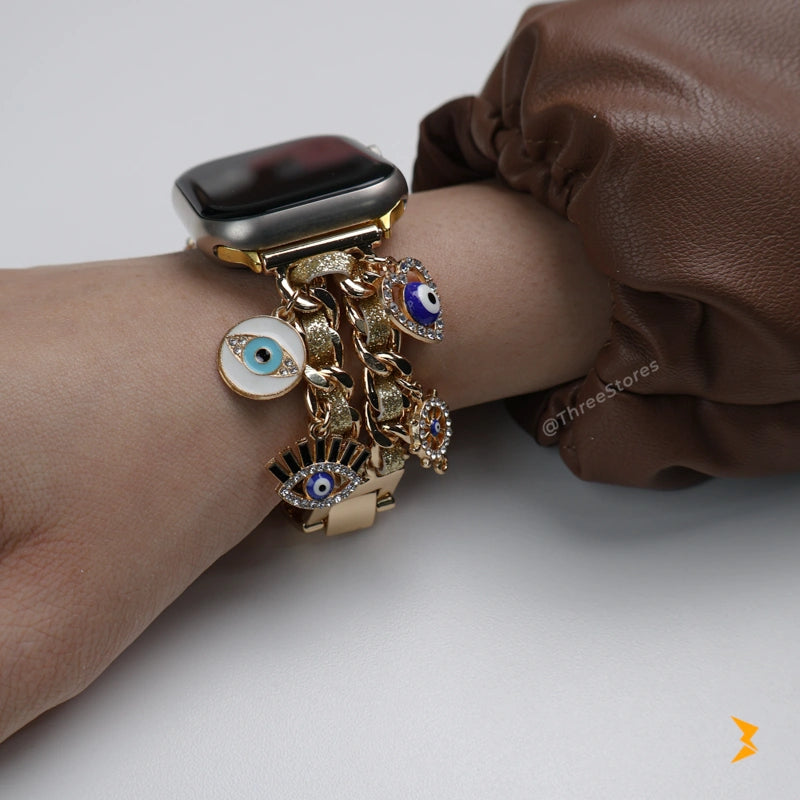 Eye Metal Watch Band