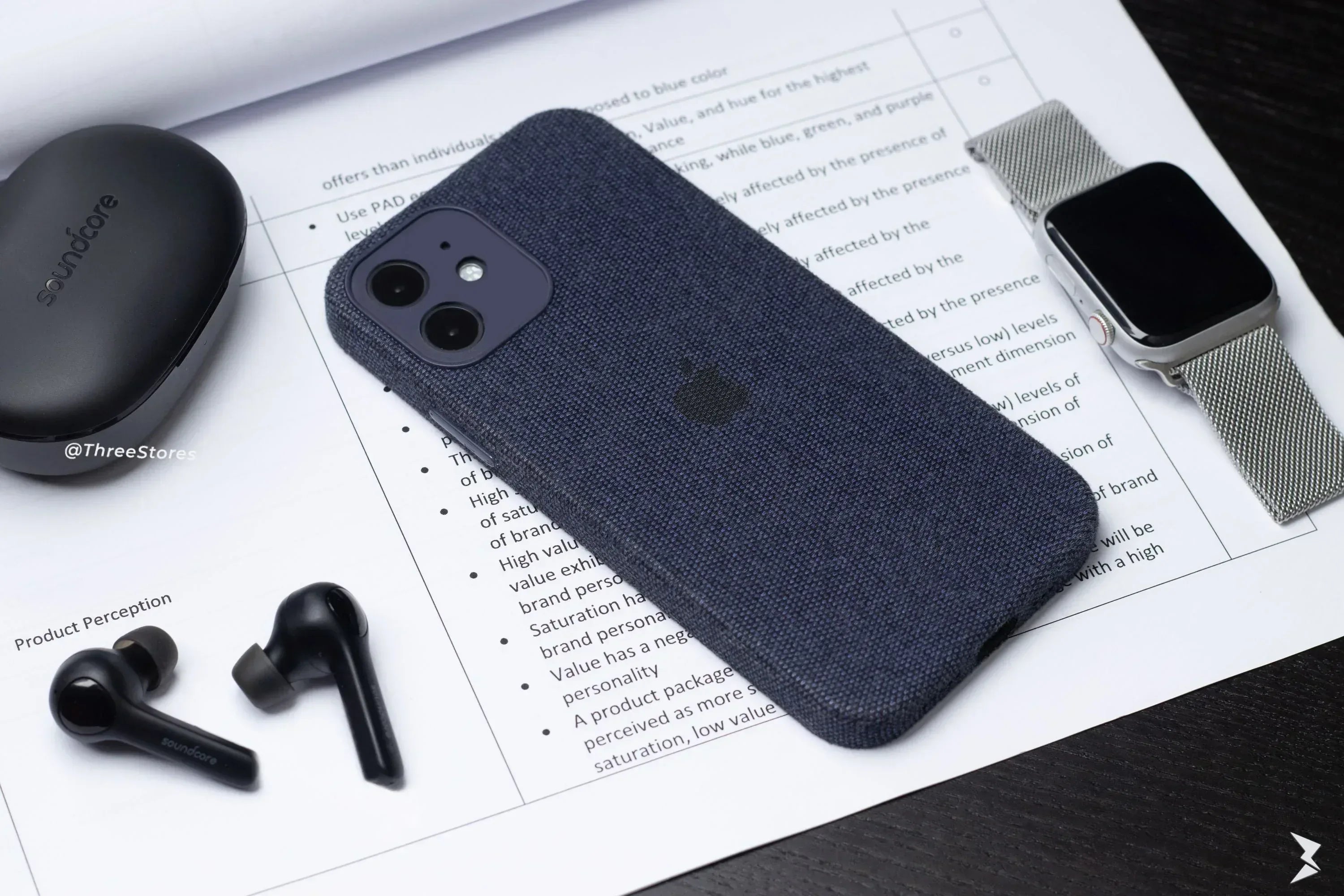 Fabric Camera Protection Case iPhone 11 - Three