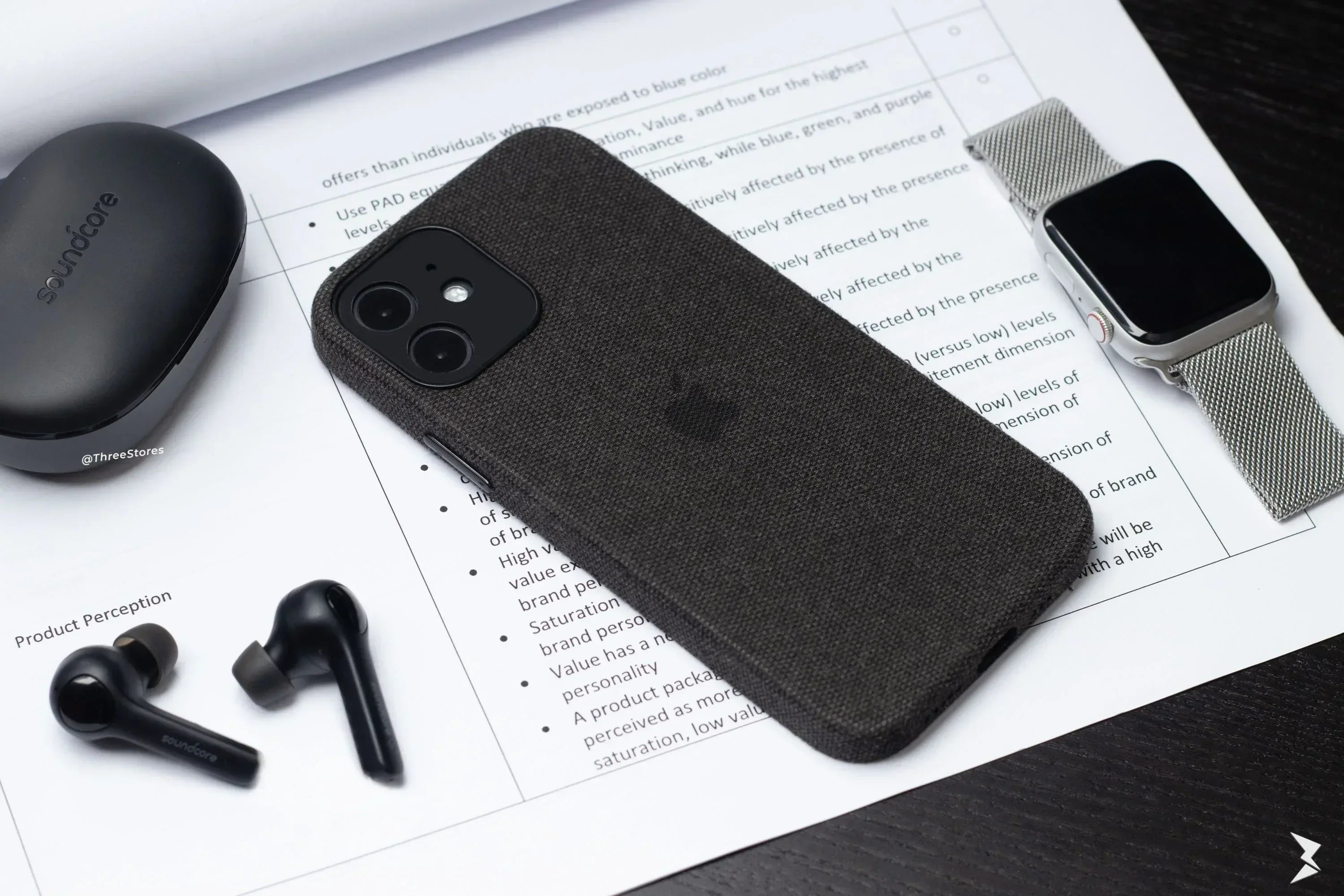 Fabric Camera Protection Case iPhone 11 - Three