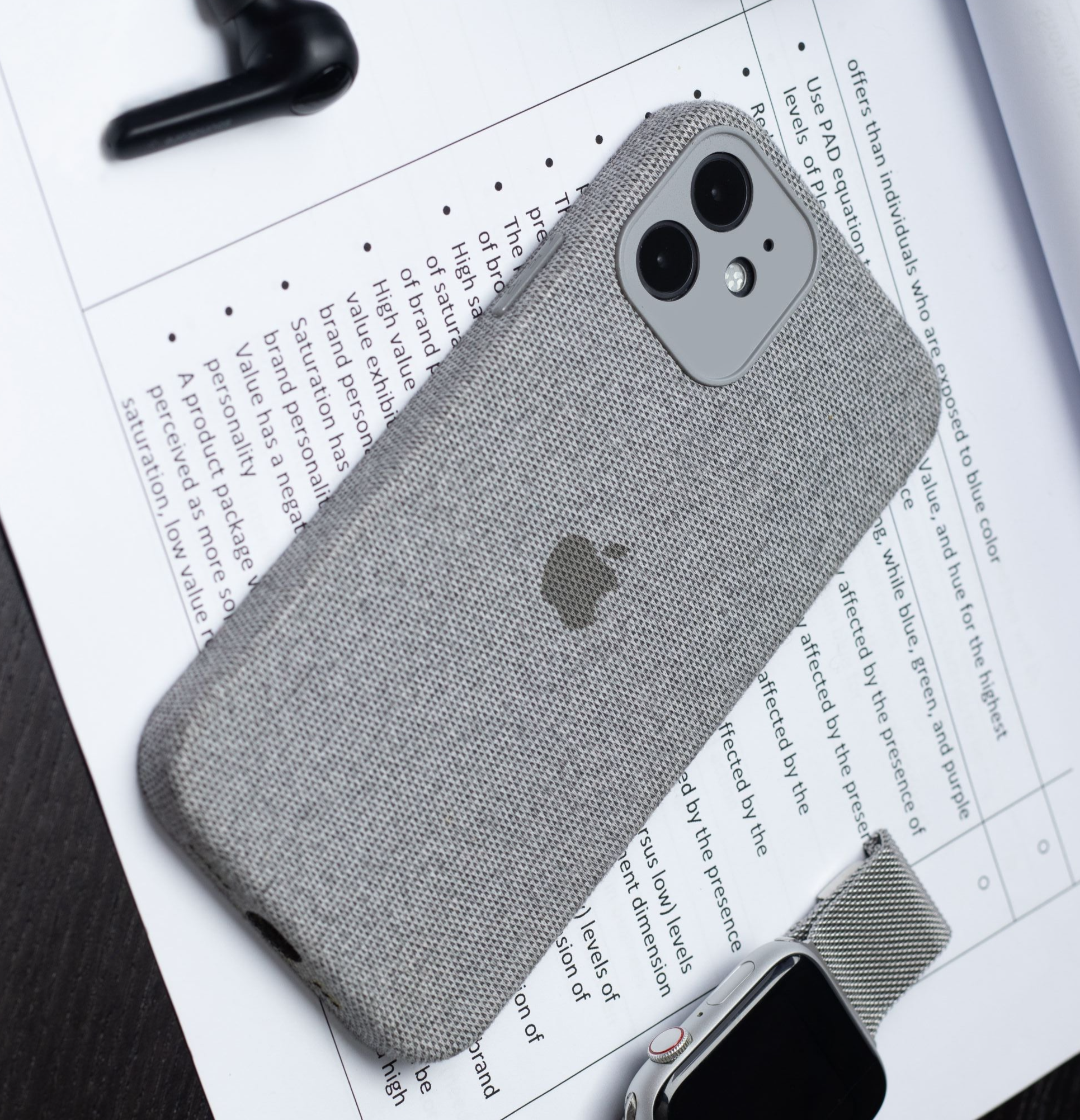 Fabric Camera Protection Case iPhone 12