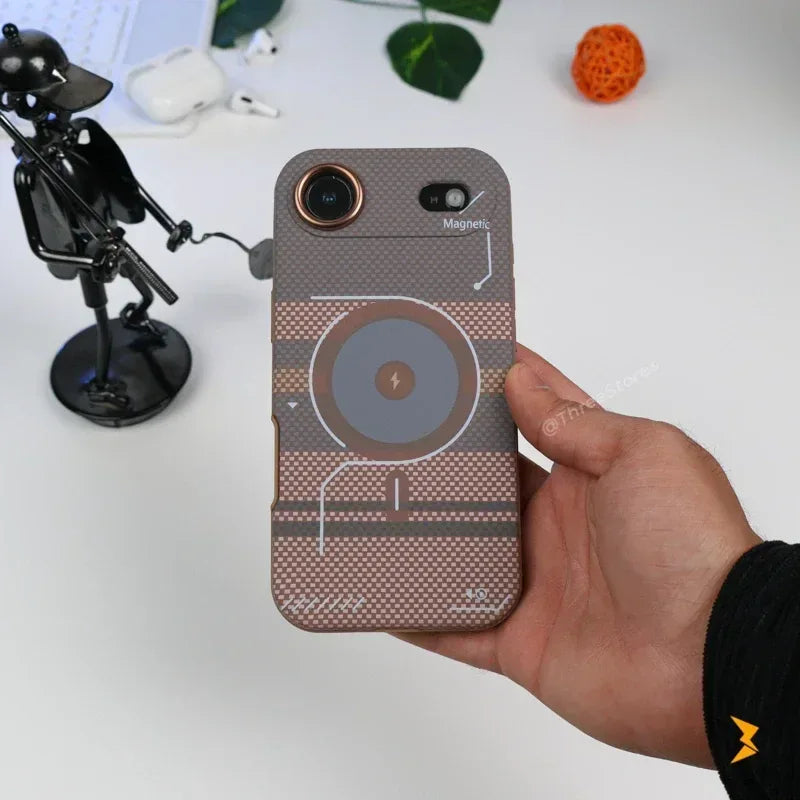 Face-off Transparent Magsafe Case iPhone 17 Air - Three