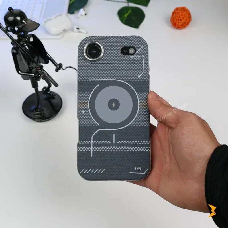 Face-off Transparent Magsafe Case iPhone 17 Air - Three