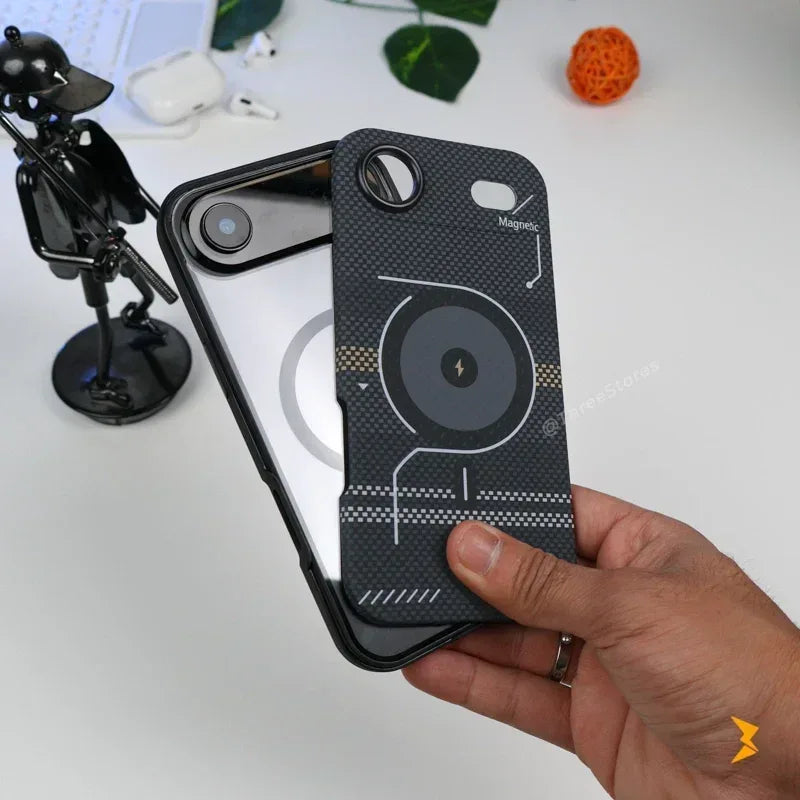 Face-off Transparent Magsafe Case iPhone 17 Air - Three