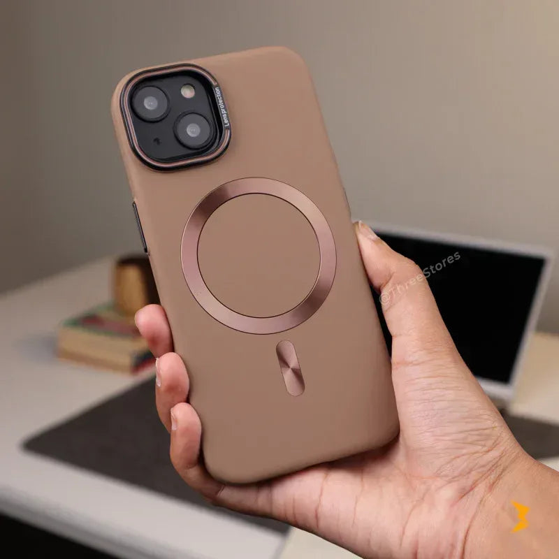 Fashion MagSafe Matte Case iPhone 13/14/15 - Three