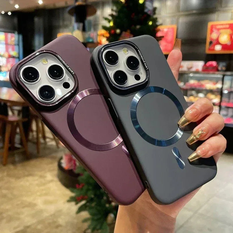 Fashion MagSafe Matte Case iPhone 14 Pro - Three