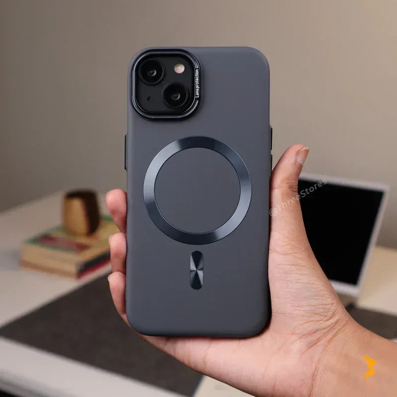 Fashion MagSafe Matte Case iPhone 13/14/15 - Three